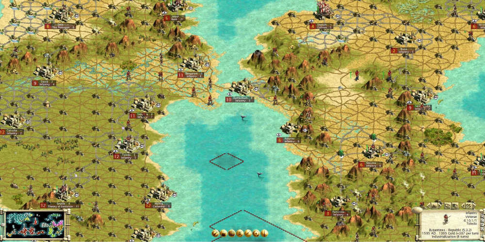 Civilization 3 game